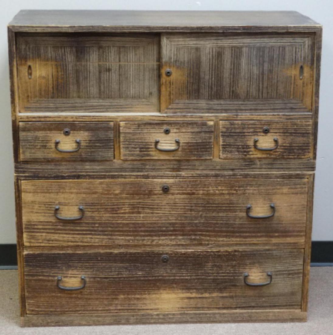 Japanese Clothing Tansu Chest (1 of 7)