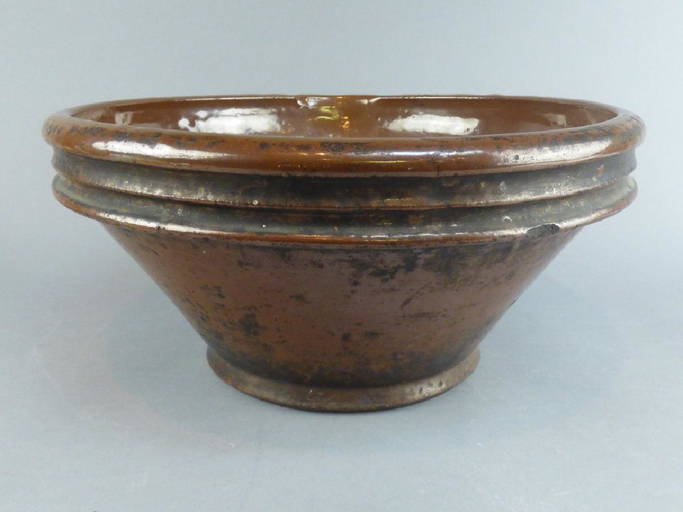 Large Japanese Pottery Bowl
