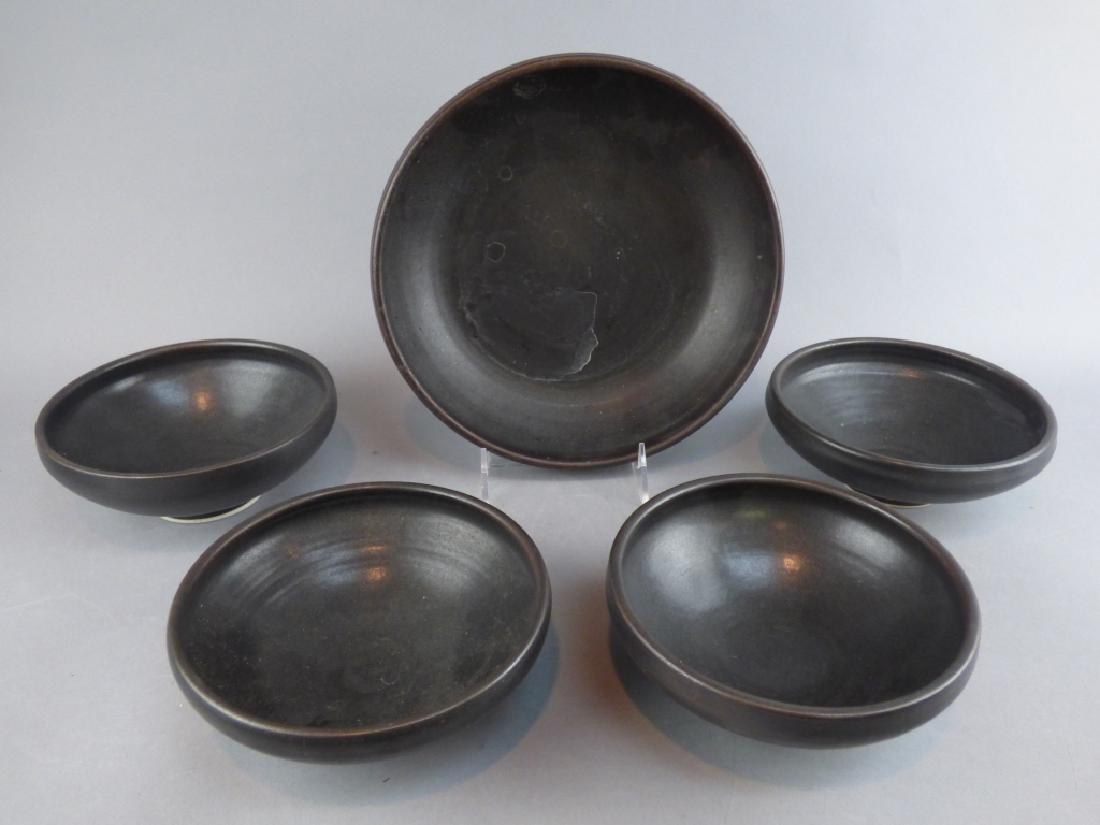 McNeely Black Pottery Set (1 of 4)