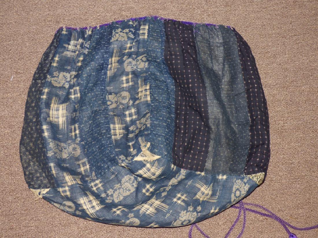Japanese Fabric Bag - Blue (1 of 4)