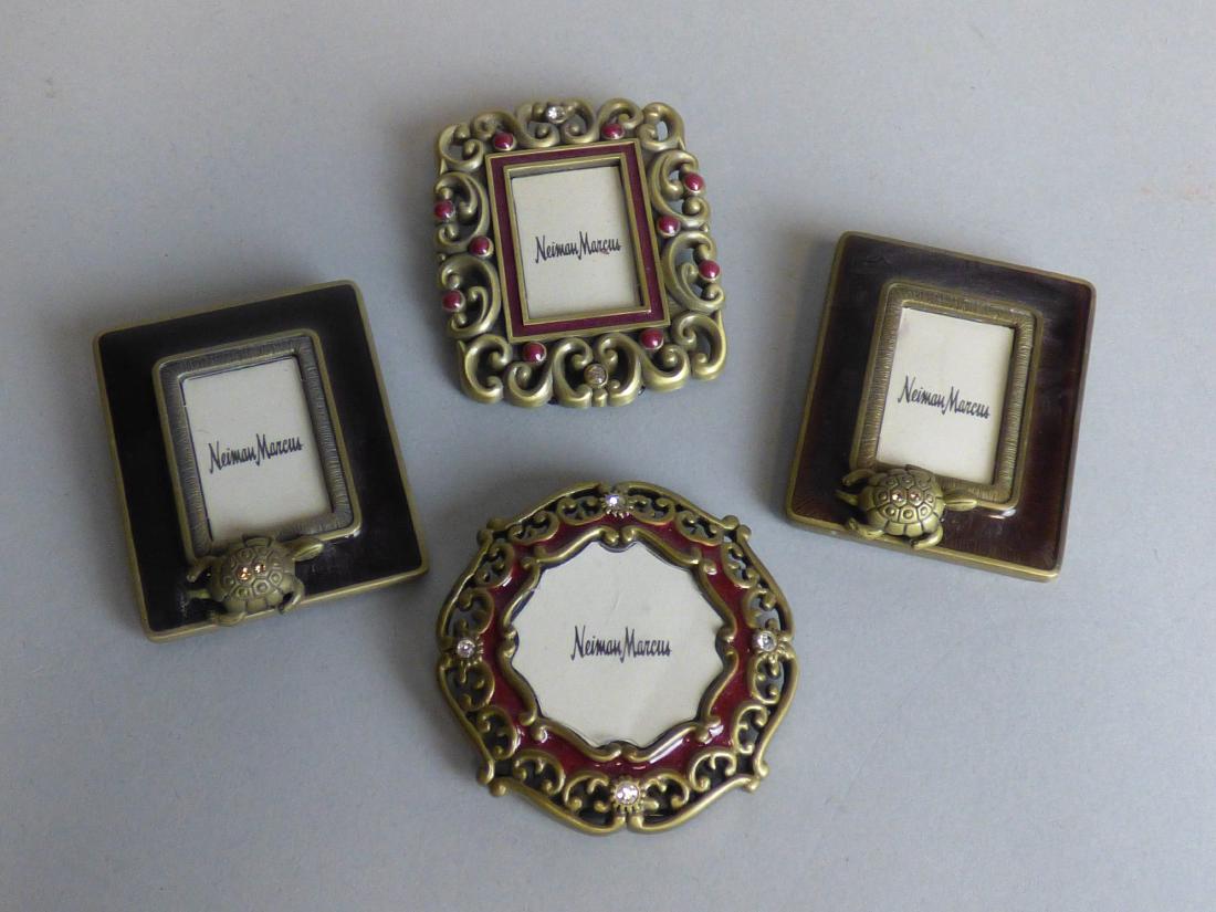 Four Jay Strongwater Enameled Miniature Frames (1 of 11)
