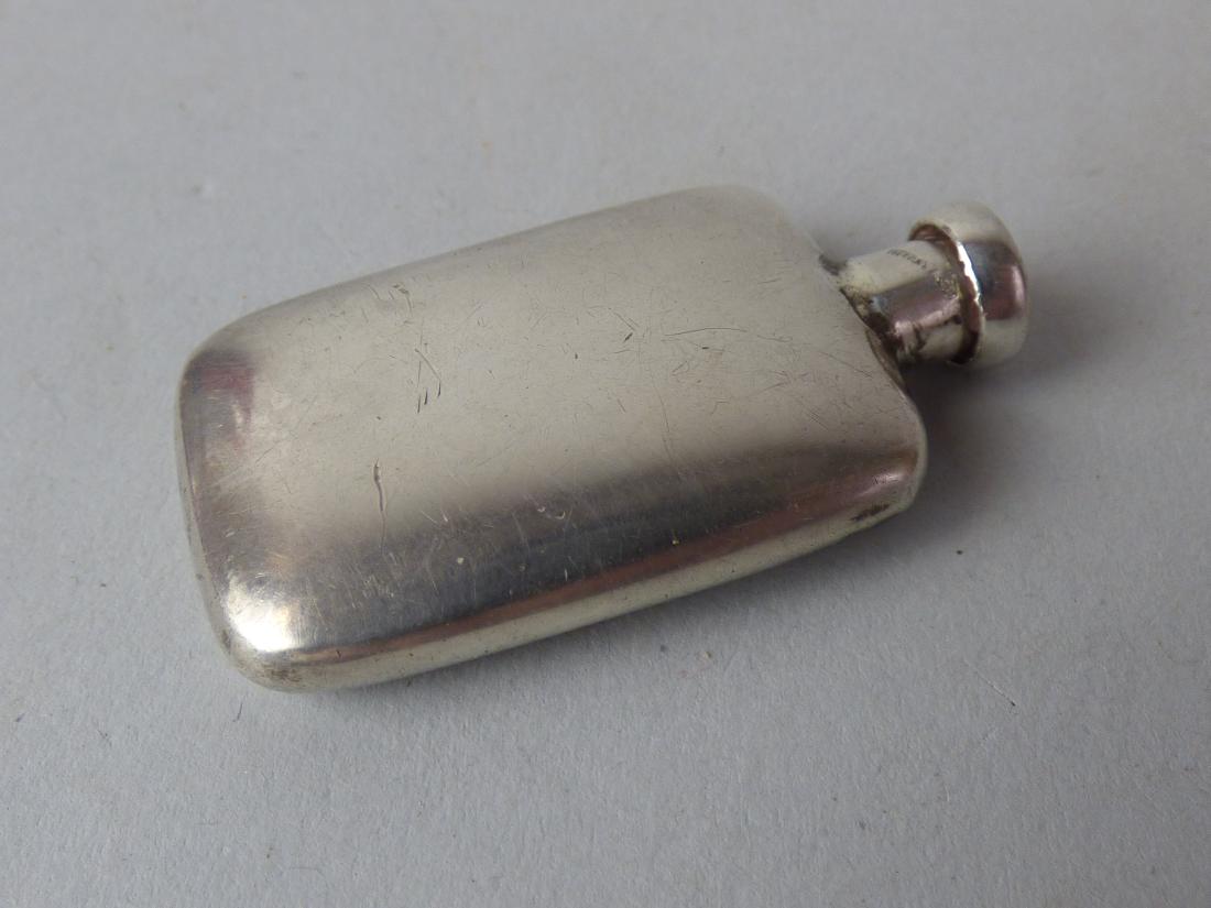 Tiffany & Co. Sterling Miniature Perfume Bottle: Size: 1 3/4" L x 1"W x 1/4" D