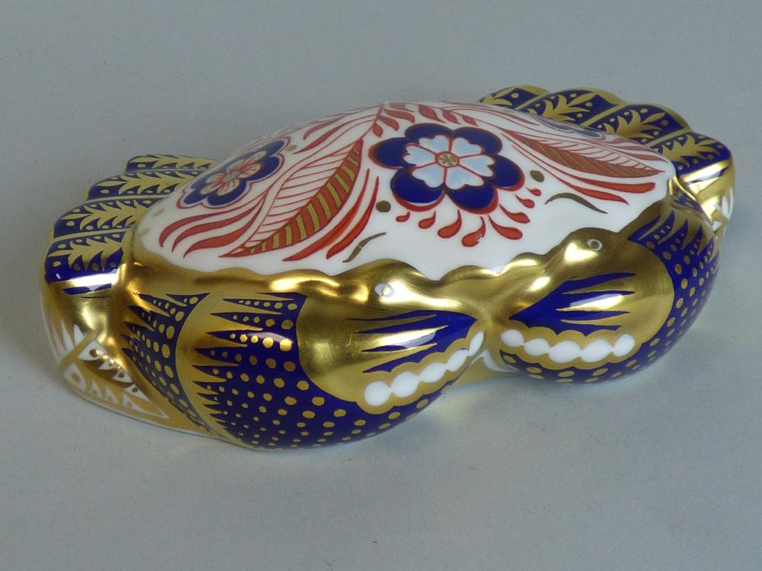 Royal Crown Derby 'Imari' Porcelain Paperweight (1 of 7)