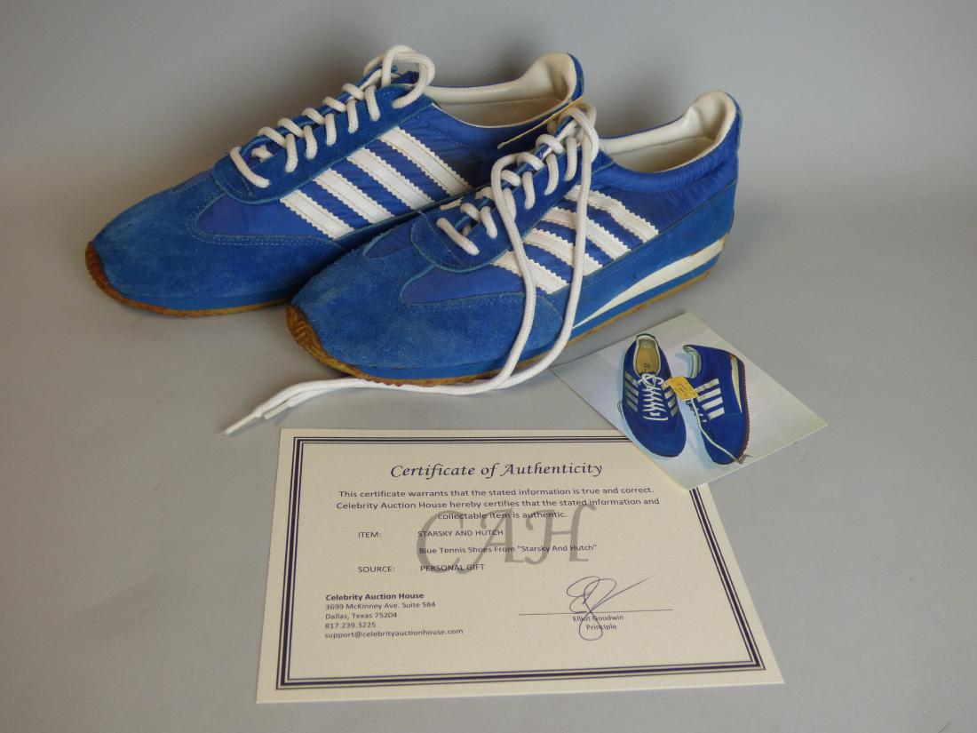 Starsky and Hutch Set Worn Shoes: COA