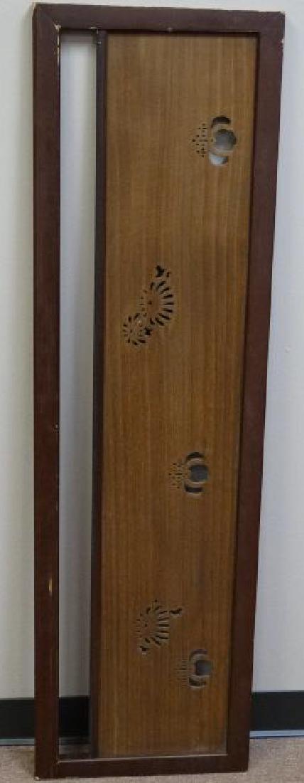 Japanese Ranma Transom Panel: Japanese Ramma Transom Panel Size: 15 3/4" H x 54" L x 1" W