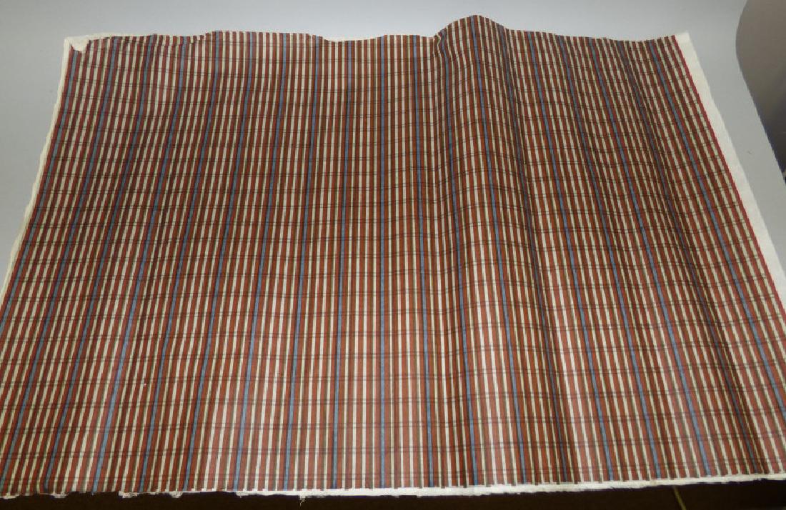 Lot of 4 Japanese Stencilled Wallpapers: Size : 38" x 25 1/2" on largest.