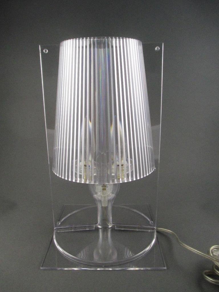 A Ferruccio Laviani for Kartell "Take" Table Lamp: Size: 7" length x 7" width x 12" height