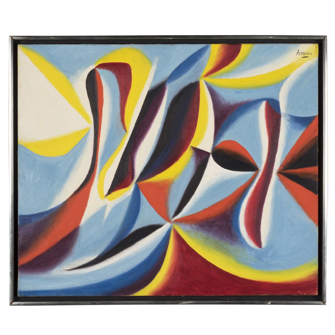 Gottlieb Michael Aram Untitled Painting (1 of 3)