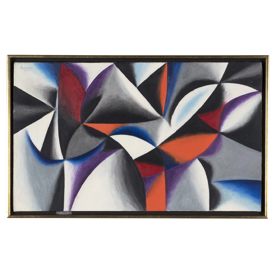 Gottlieb Michael Aram Untitled Painting (1 of 3)