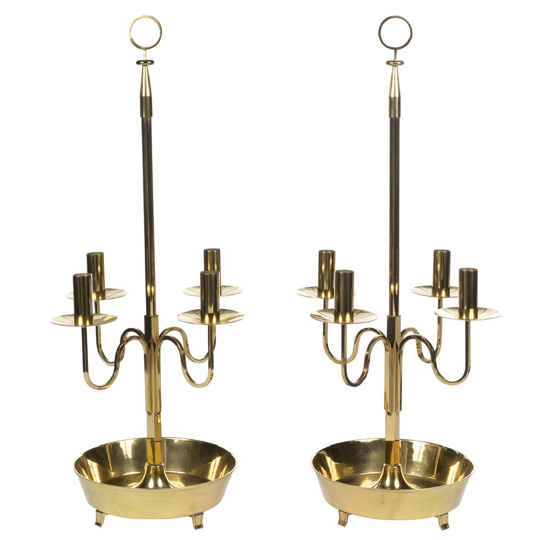 Tommi Parzinger Brass Candelabras (2) (1 of 4)