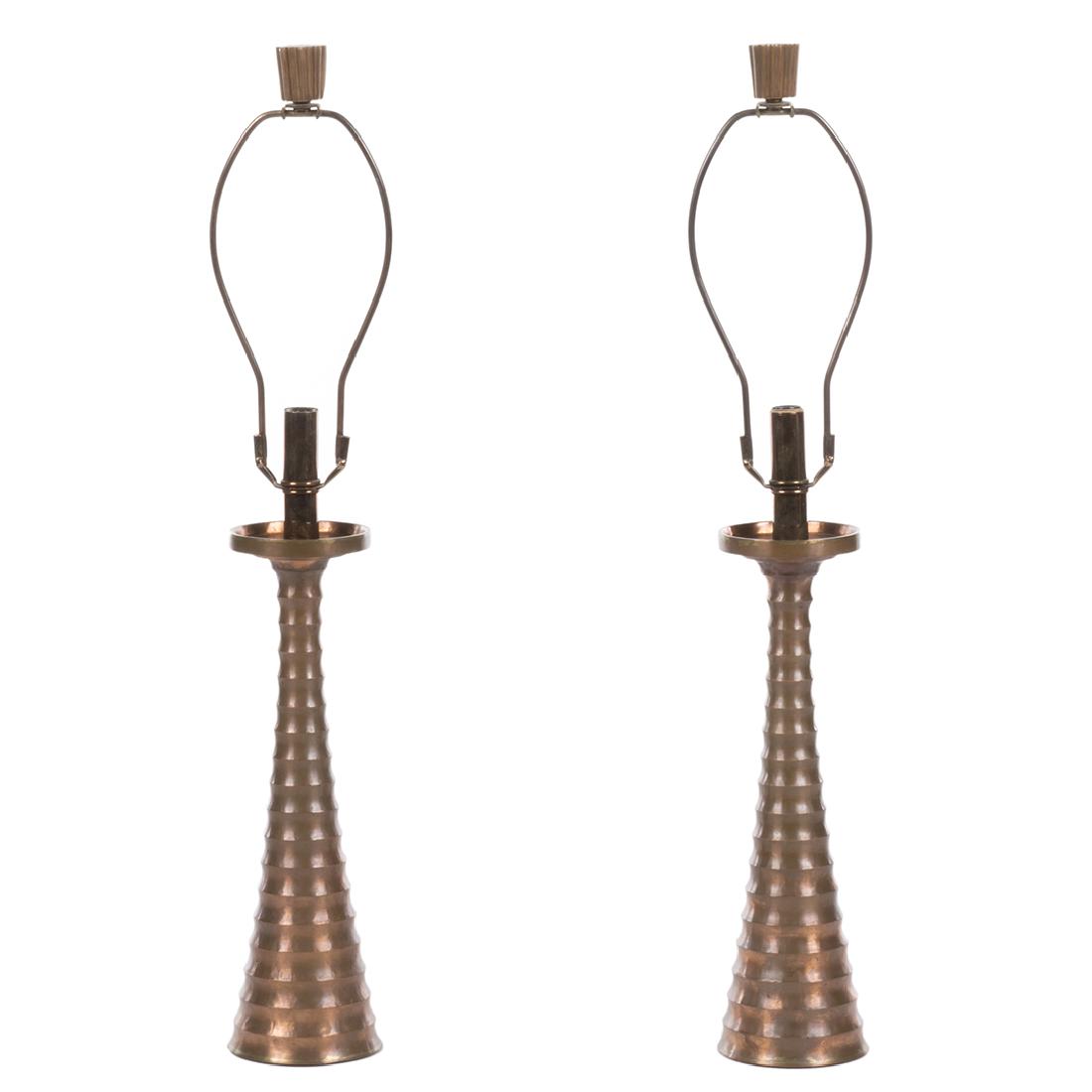 Copper Mid-Century Table Lamps (2) (1 of 4)