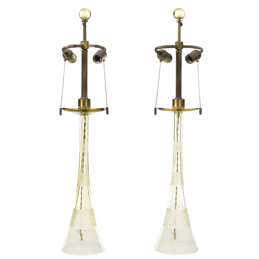 John Hutton Murano Table LampsÂ (2) (1 of 3)