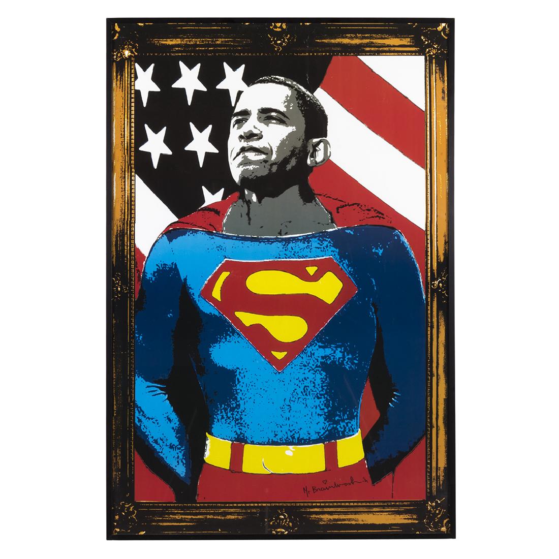 Mr. Brainwash Superman Silkscreen (1 of 2)