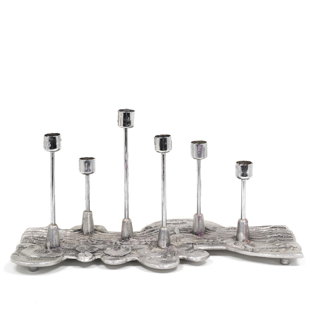 Don Drumm Brutalist Candleholder (1 of 3)