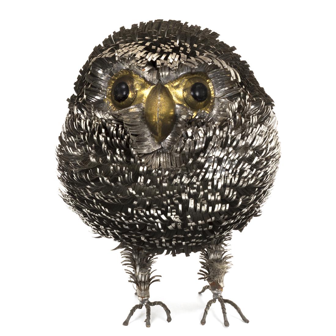 Brass and Copper Saw Whet Owl (1 of 5)