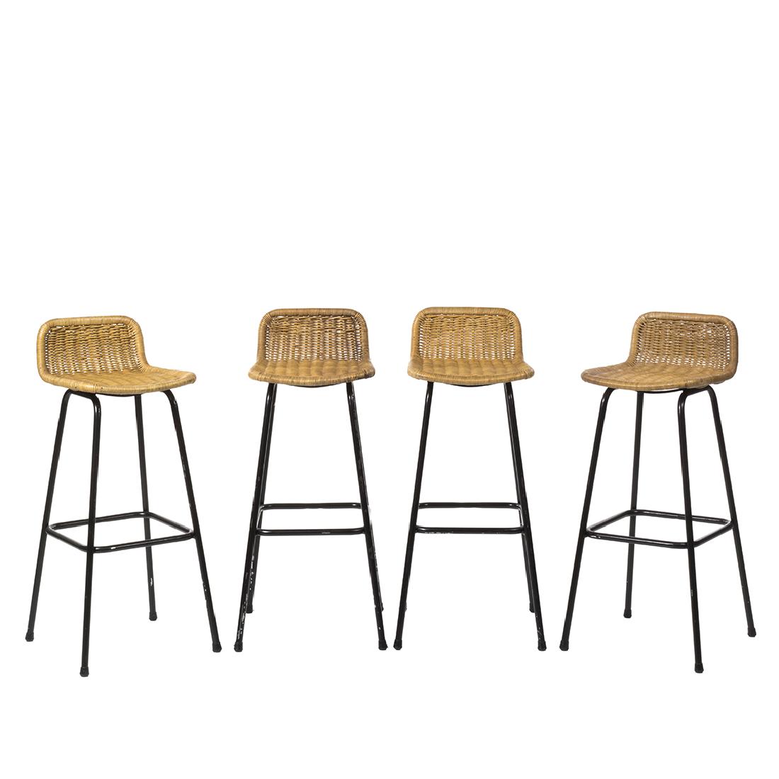 Charlotte Perriand Style Stools (4) (1 of 4)