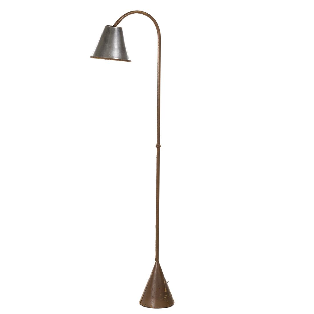 Jacques Adnet Leather Floor Lamp (1 of 5)