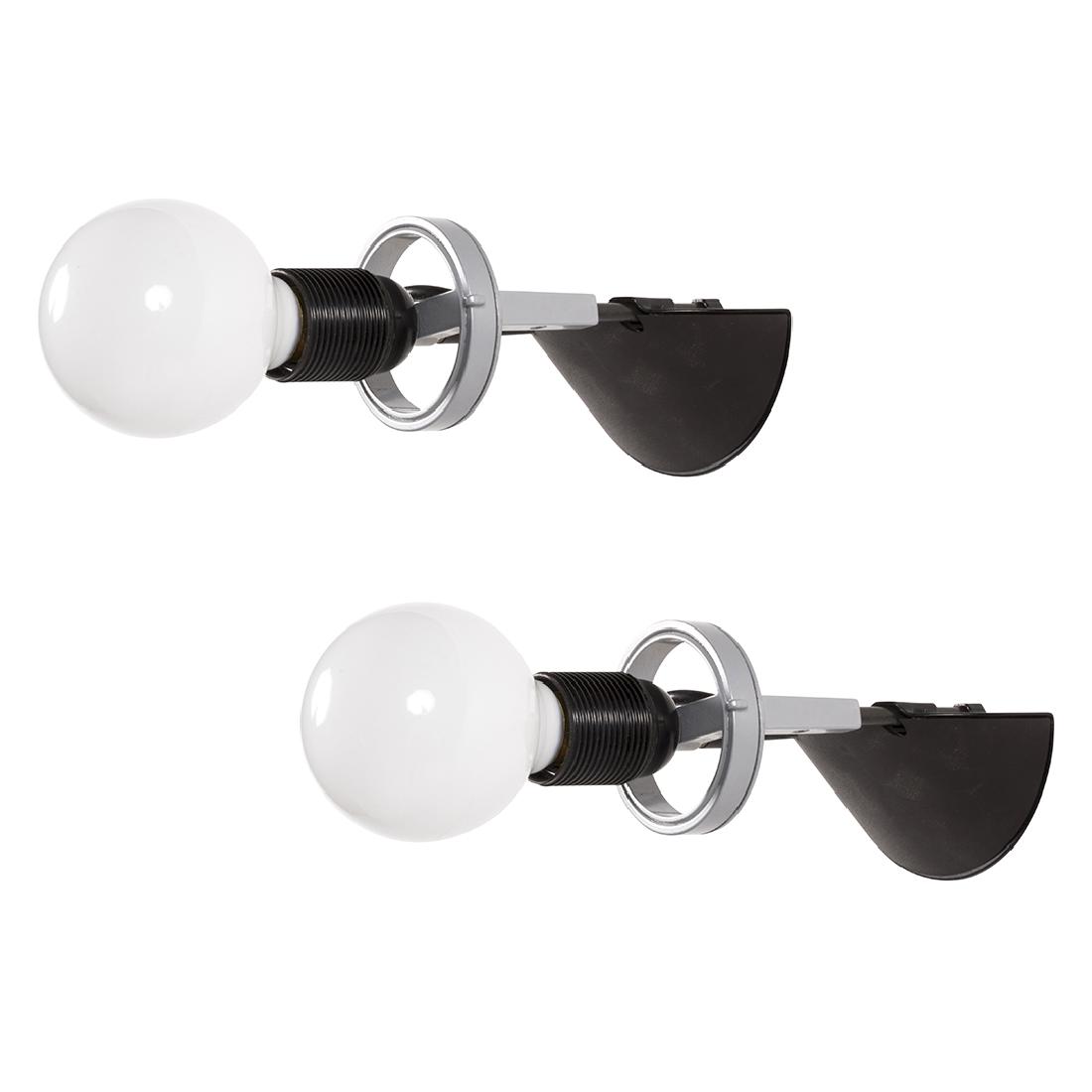 Enzo Mari Aggregato Faretto Snodato Sconces (2) (1 of 5)