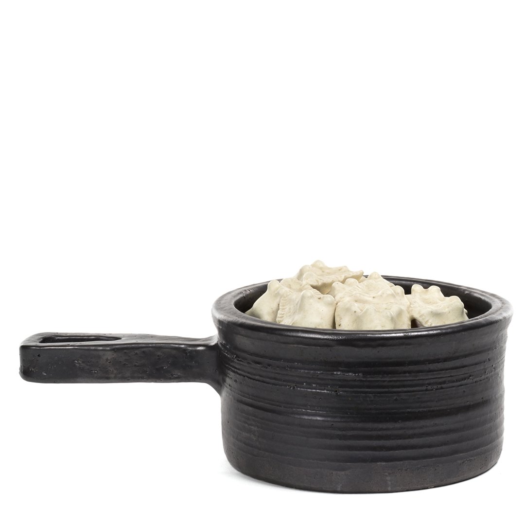 David Gilhooly Ravioli: Bowl of Ravioli by David Gilhooly, 1970s. 5'' H x 15'' W x 9'' D.