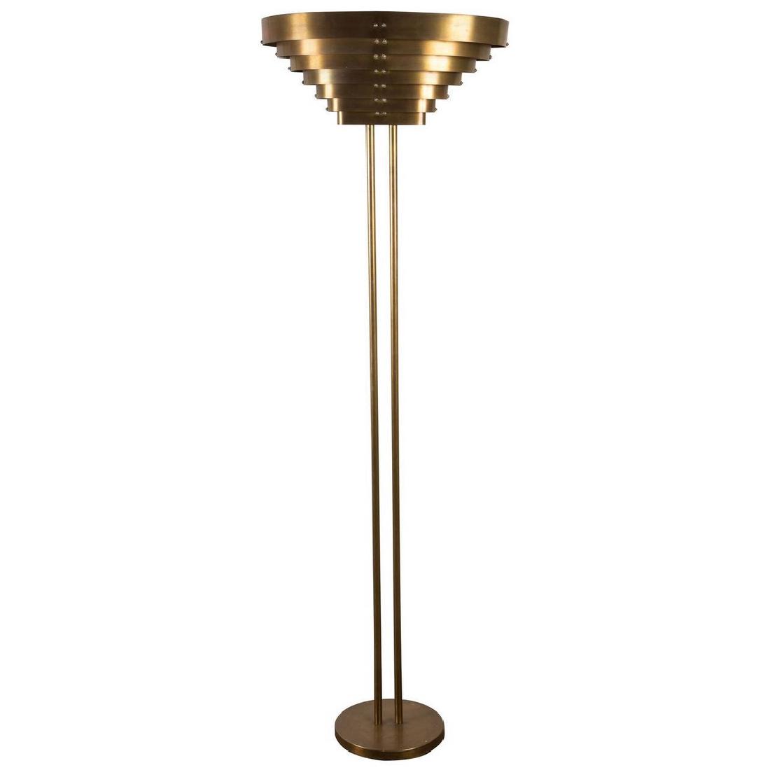 Kurt Versen Louvered Floor Lamp (1 of 5)