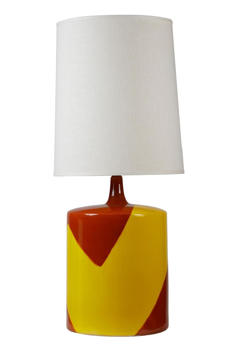 Large Scale Op Art Table Lamp (1 of 2)