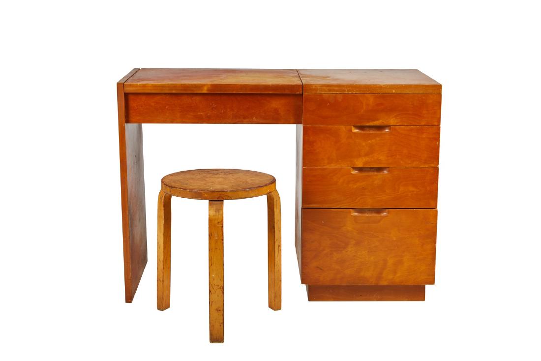 Alvar Aalto Vanity and Stool (1 of 7)
