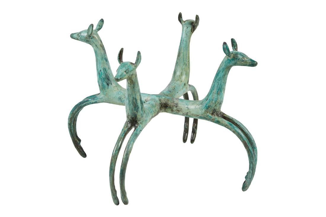 Armand Albert Rateau Style Bronze Table Base (1 of 4)