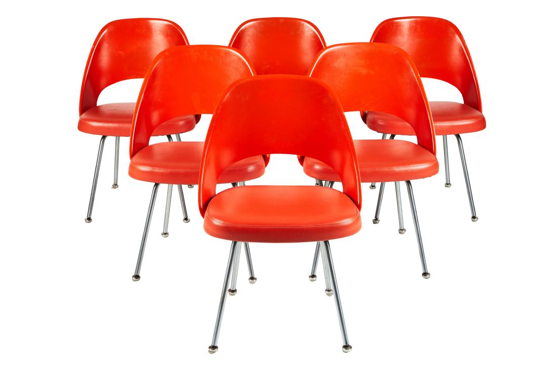 Eero Saarinen Dining Chairs (6) (1 of 4)