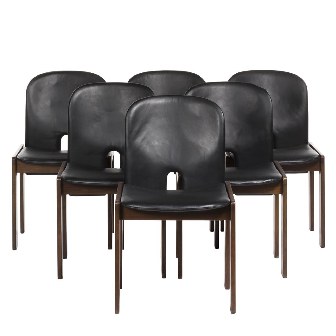 Tobia Scarpa Dining Chairs (6) (1 of 4)