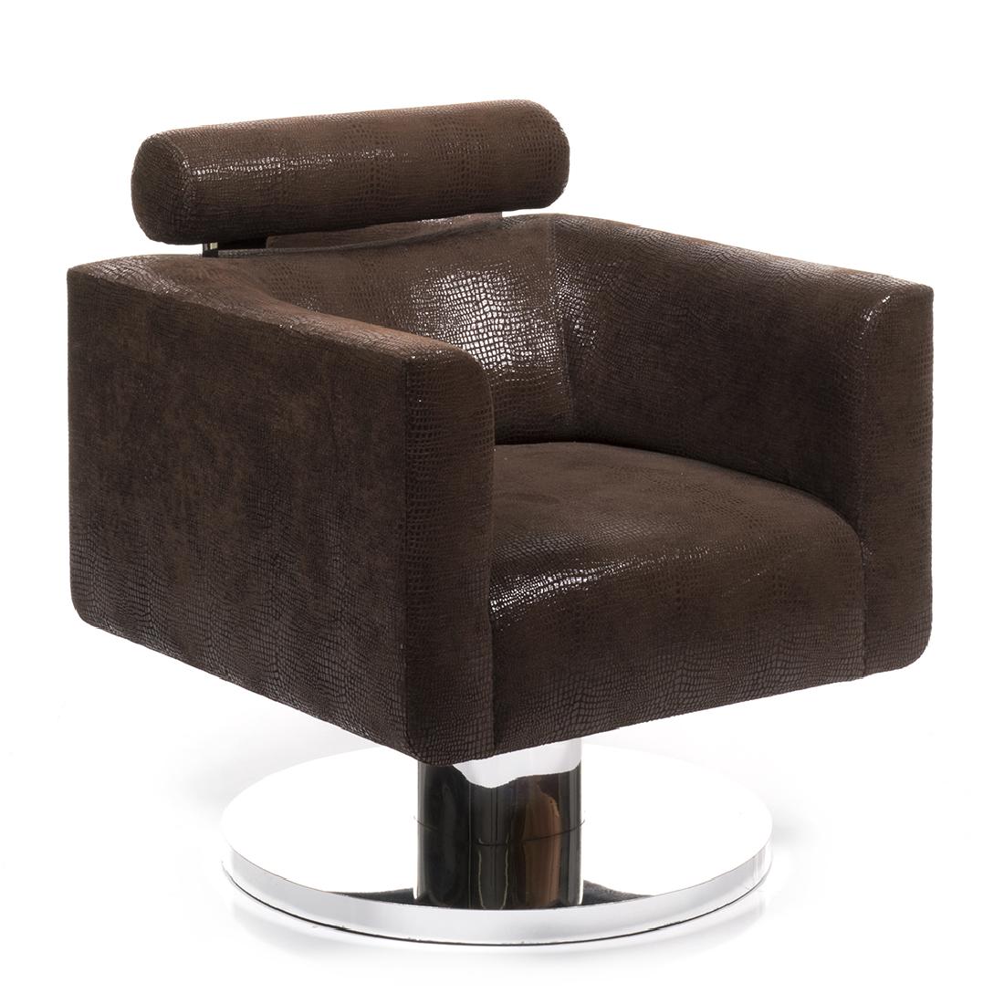 Luigi Gentile Custom Swivel Lounge Chair (1 of 4)