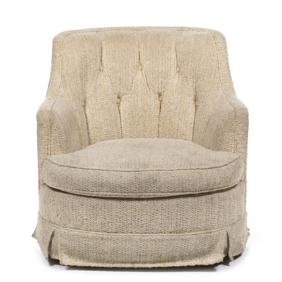 Edward Wormley Club Chair: Mid-century club chair by Edward Wormley for Dunbar, 1960s. 32" H x 32" W x 34" D.