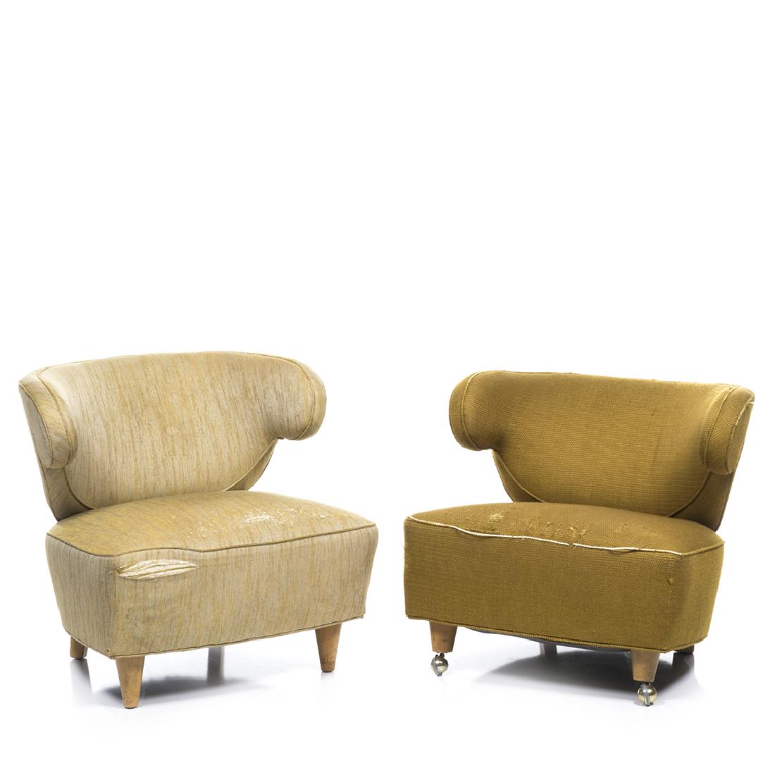 Paul Laszlo Scroll Arm Lounge Chairs (2) (1 of 3)