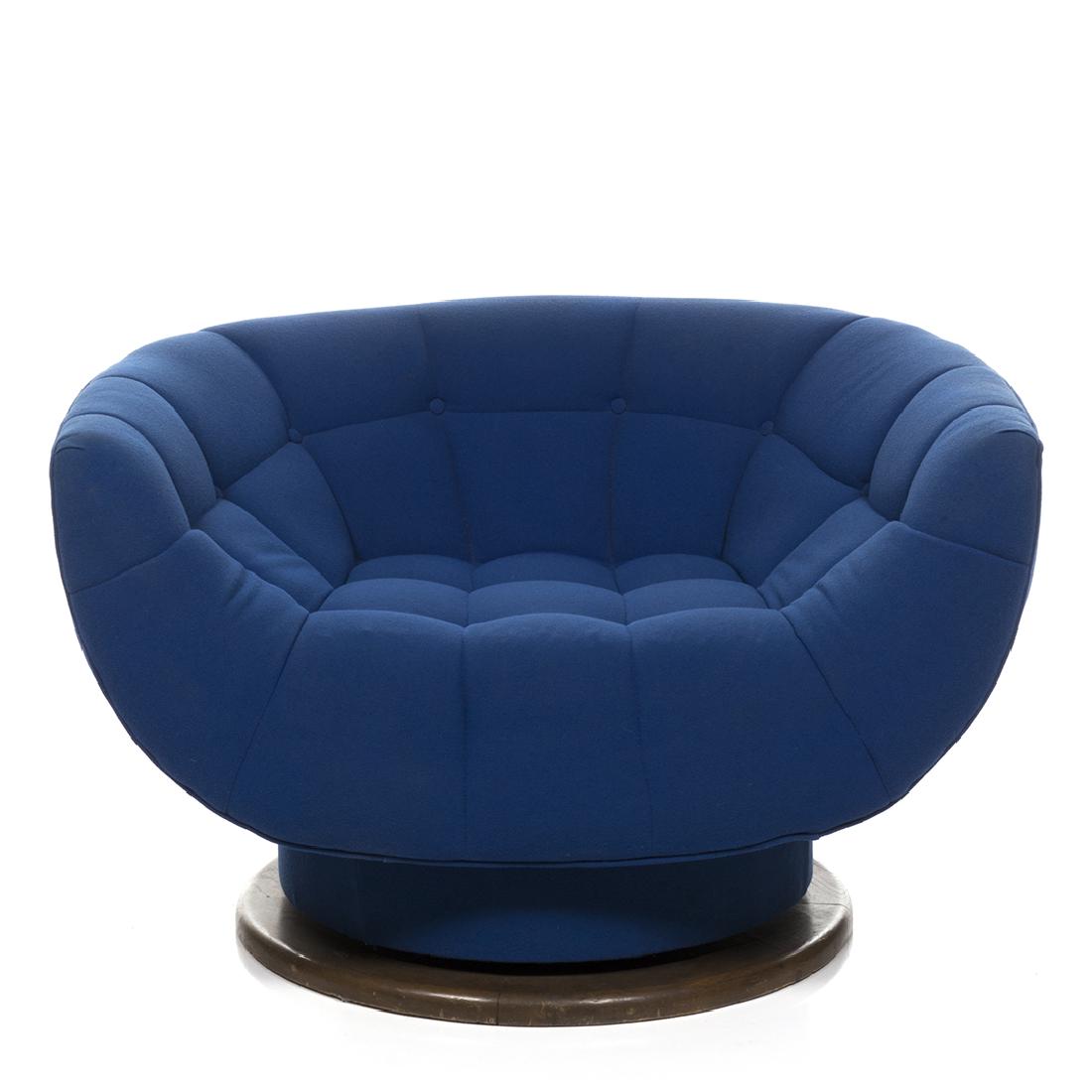 Monumental Adrian Pearsall Swivel Lounge Chair (1 of 4)