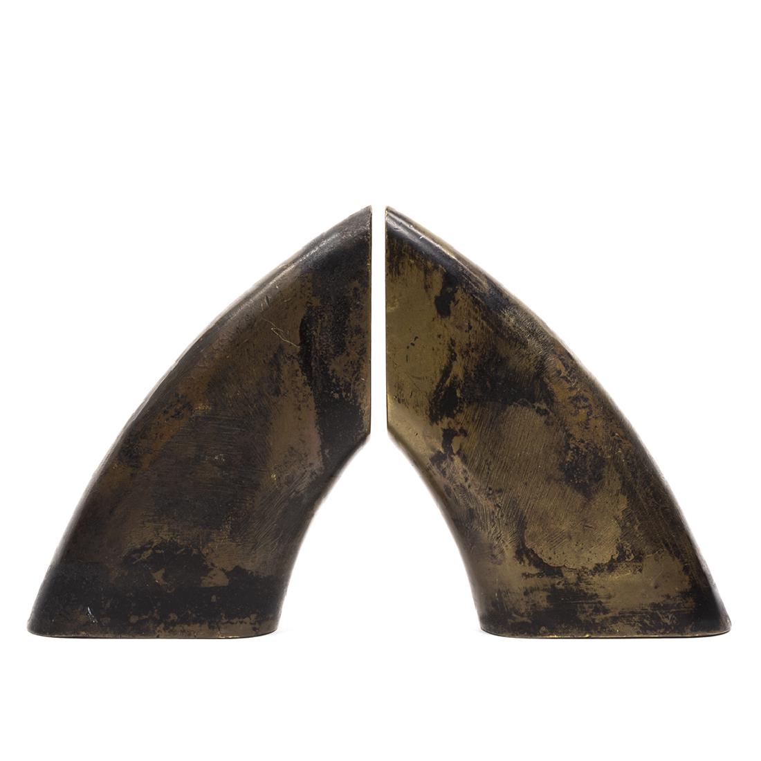 Carl Aubock Bronze Bookends (2) (1 of 3)