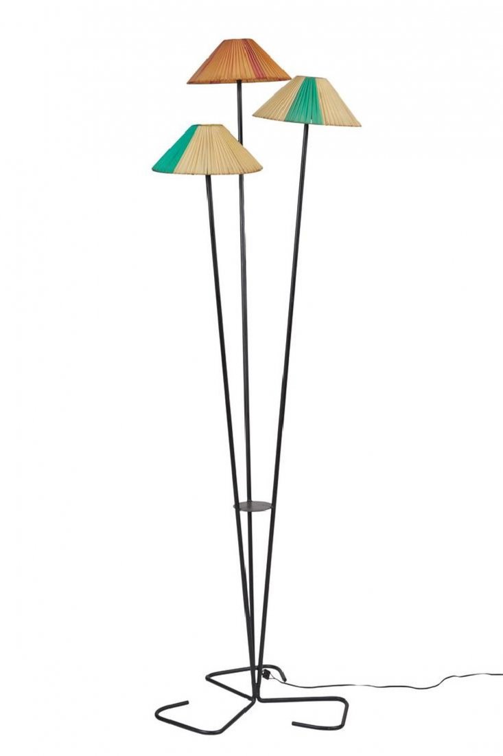 French Three-Shade Floor Lamp (1 of 3)