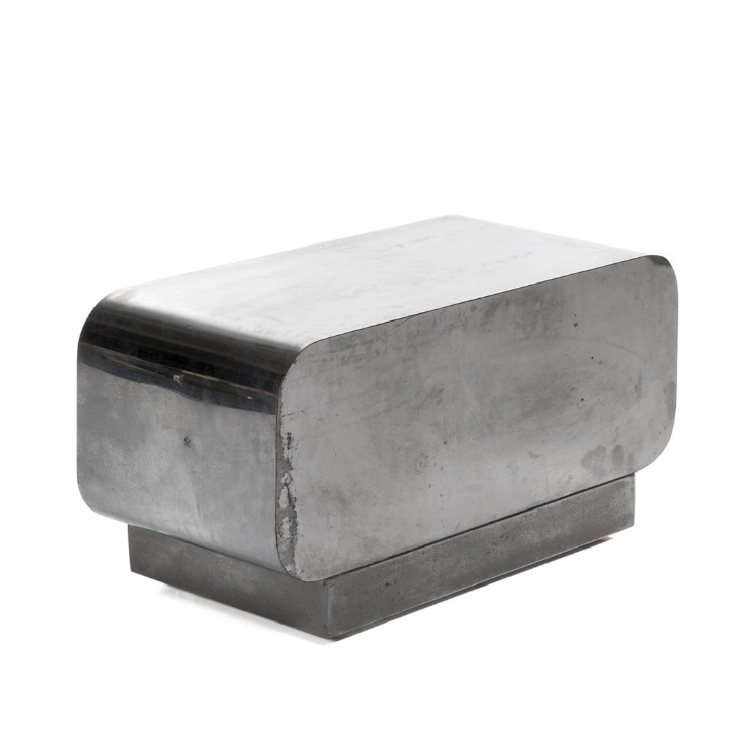 Karl Springer Chrome Table (1 of 3)