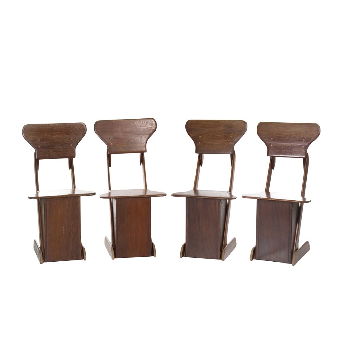 Pine Craft Dining Chairs (4) (1 of 5)