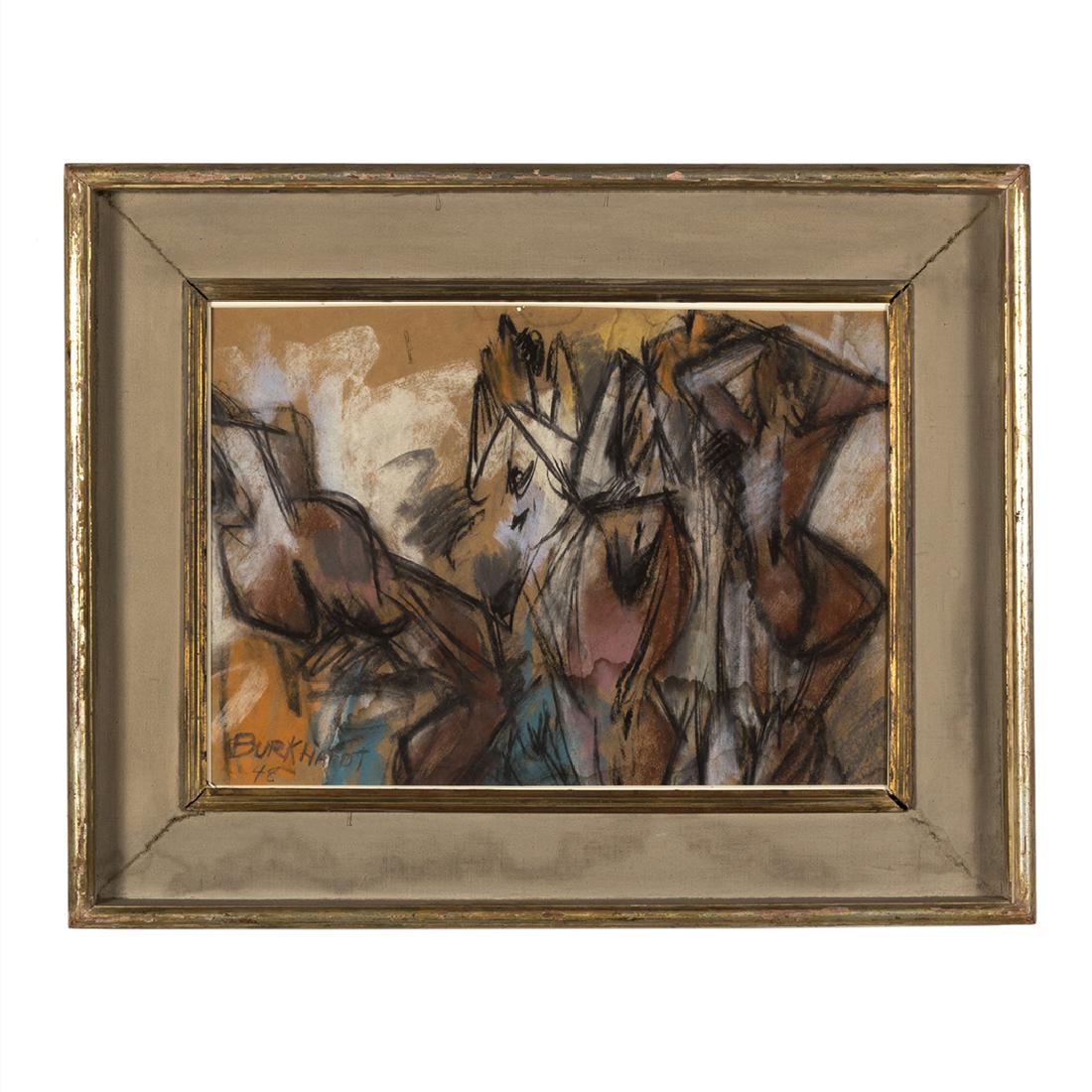 Hans Burkhardt Pastel (1 of 2)