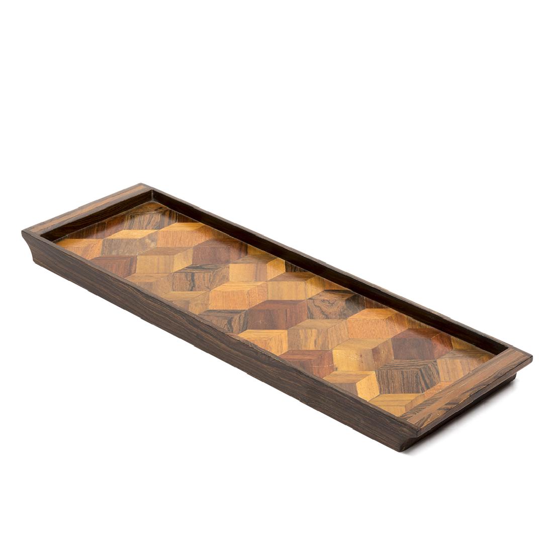 Don Shoemaker Rosewood Tray (1 of 4)