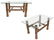 Copper Pipe Side Tables (2)