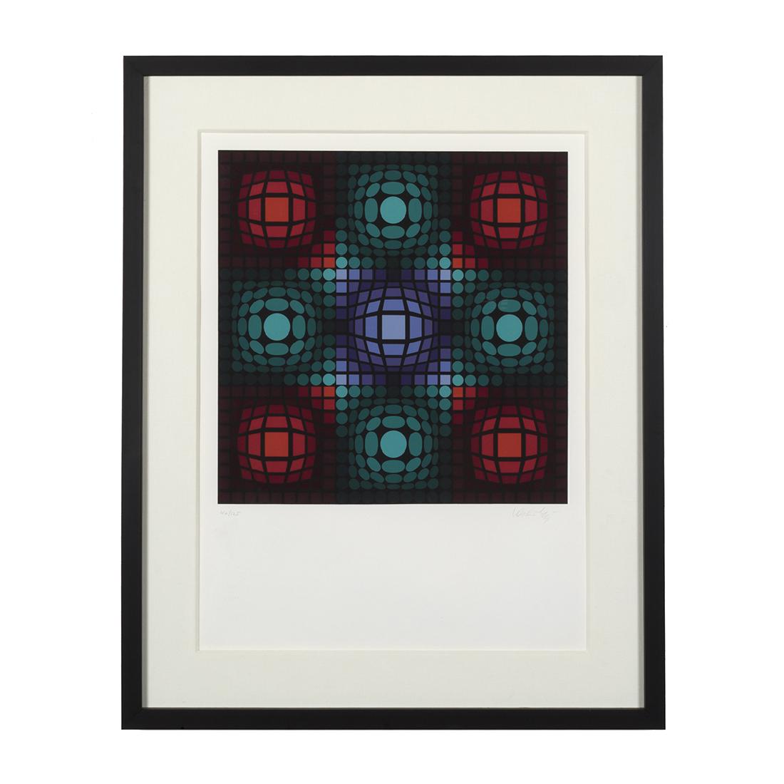 Victor Vasarely Serigraph (1 of 3)