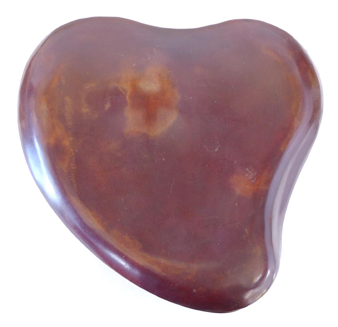 Elsa Peretti Tiffany Leather Heart Box (1 of 1)