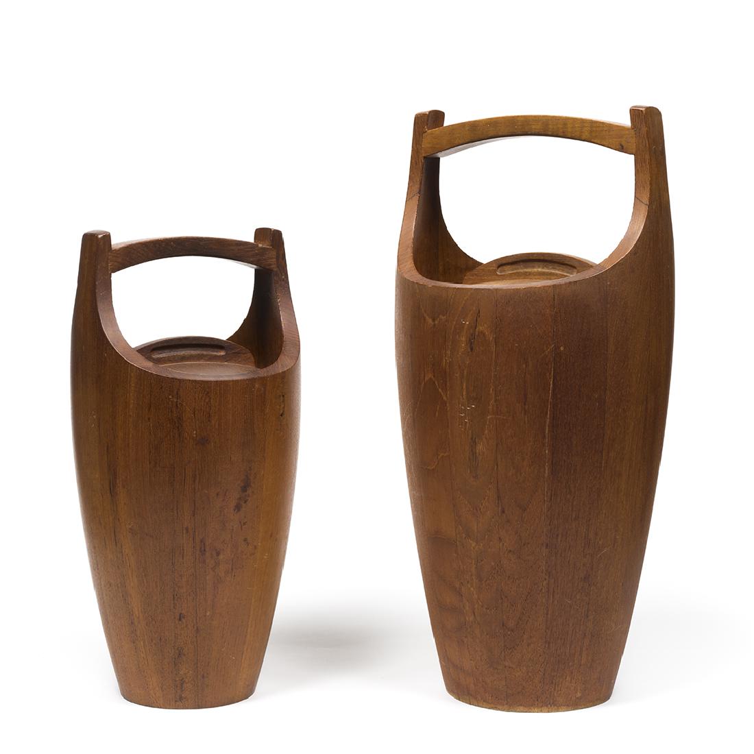 Jens Quistgaard Teak Ice Buckets (1 of 6)