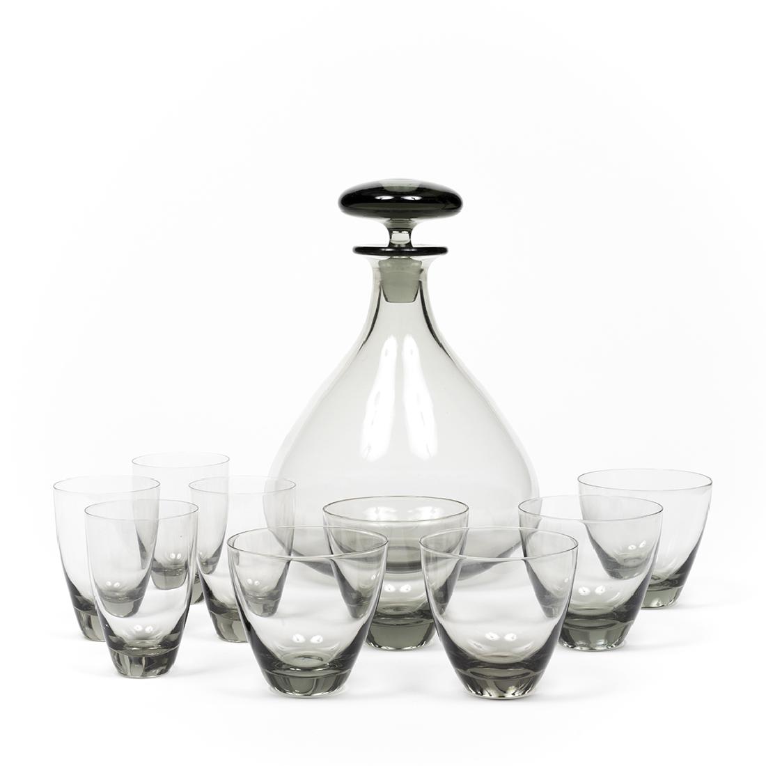 Per Lutken Bottle and Glasses (12) (1 of 4)