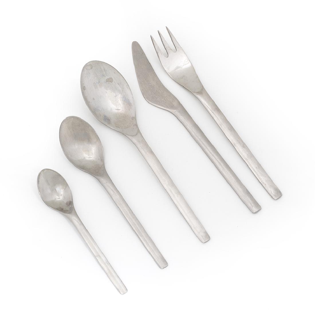 Sigurd Persson Jet Line Flatware Service for 20 (100) (1 of 2)