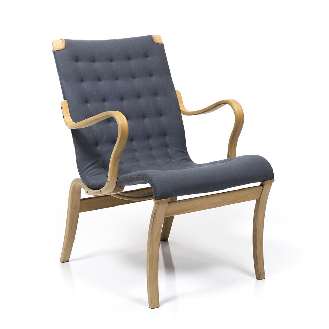 Bruno Mathsson Mina Chair: Bentwood Mina chair by Bruno Mathsson, Sweden 1978.