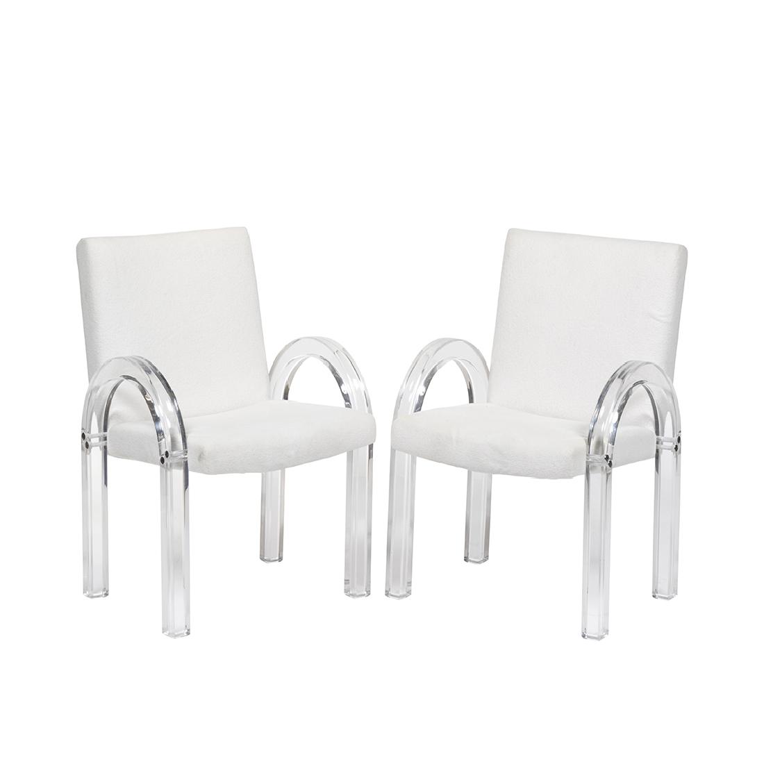 Charles Hollis Jones Arch Armchairs (2): Waterfall Line Arch armchairs by Charles Hollis Jones, 1970s.