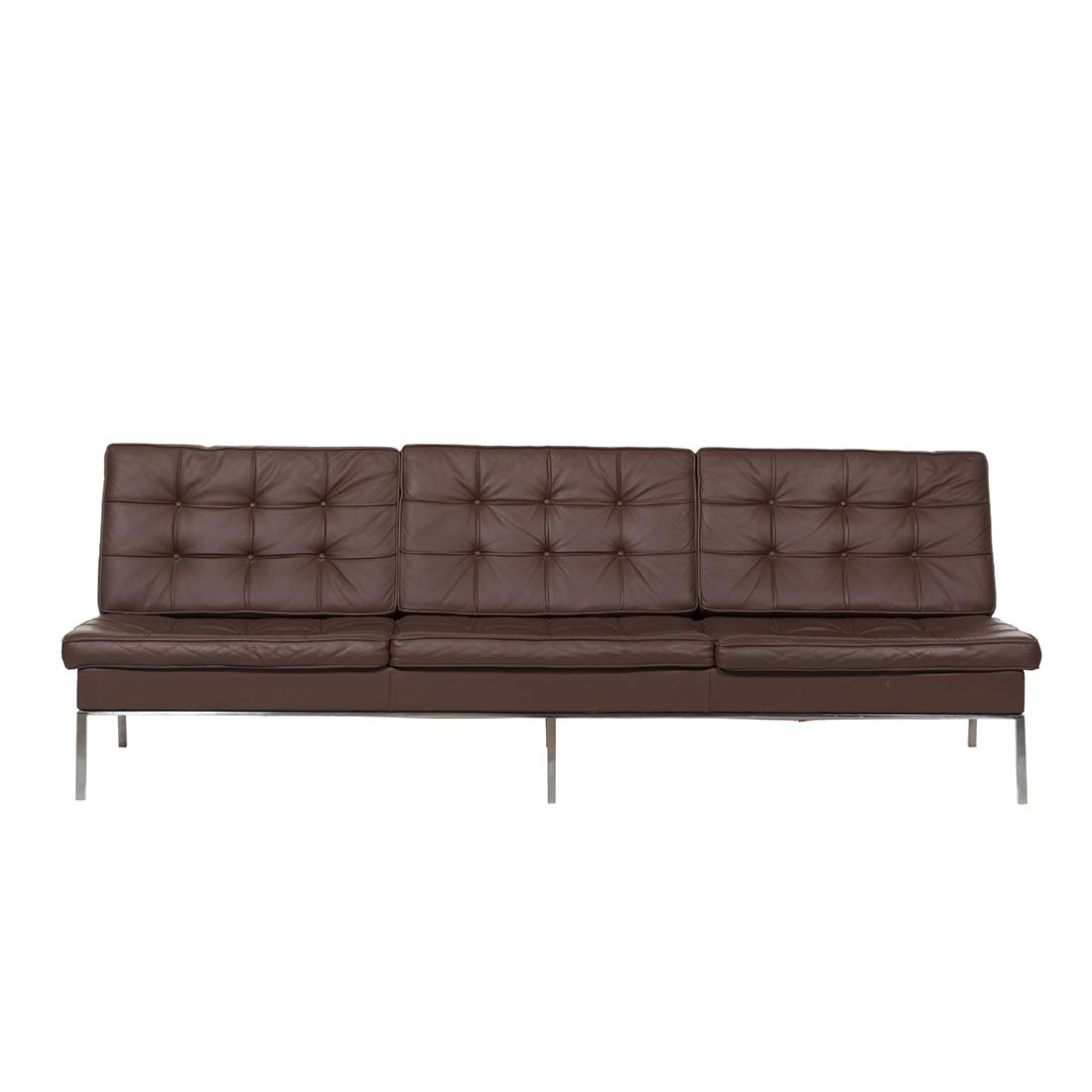 Florence Knoll Leather Sofa (1 of 6)
