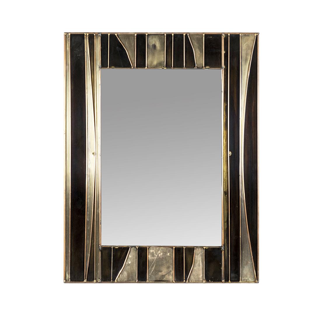 Curtis Jere Brutalist Mirror (1 of 4)