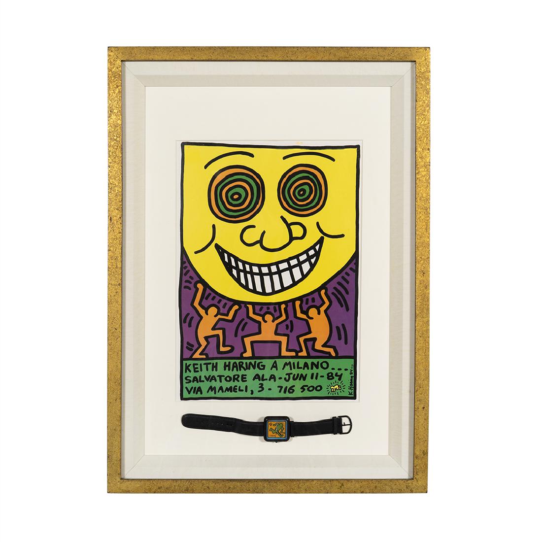 Keith Haring A Milano Poster and Watch (1 of 1)